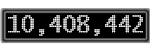 The GaugeControl contains 1 gauge with values: (10,408,274).