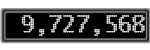 The GaugeControl contains 1 gauge with values: (9,727,085).