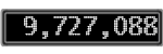The GaugeControl contains 1 gauge with values: (9,726,297).