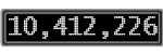 The GaugeControl contains 1 gauge with values: (10,411,942).