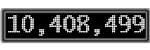 The GaugeControl contains 1 gauge with values: (10,408,288).