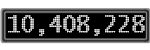 The GaugeControl contains 1 gauge with values: (10,408,299).