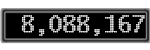 The GaugeControl contains 1 gauge with values: (8,087,707).