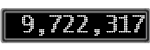 The GaugeControl contains 1 gauge with values: (9,721,990).