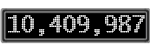 The GaugeControl contains 1 gauge with values: (10,409,759).