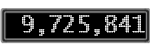 The GaugeControl contains 1 gauge with values: (9,725,472).
