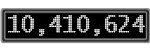The GaugeControl contains 1 gauge with values: (10,410,527).