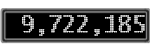 The GaugeControl contains 1 gauge with values: (9,722,002).