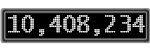 The GaugeControl contains 1 gauge with values: (10,408,070).