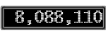 The GaugeControl contains 1 gauge with values: (8,087,845).