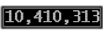 The GaugeControl contains 1 gauge with values: (10,409,930).