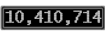 The GaugeControl contains 1 gauge with values: (10,410,528).