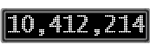 The GaugeControl contains 1 gauge with values: (10,411,938).