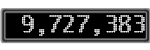 The GaugeControl contains 1 gauge with values: (9,726,291).