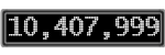 The GaugeControl contains 1 gauge with values: (10,407,669).