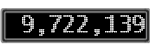 The GaugeControl contains 1 gauge with values: (9,721,995).