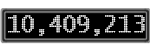 The GaugeControl contains 1 gauge with values: (10,408,079).