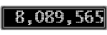 The GaugeControl contains 1 gauge with values: (8,087,832).