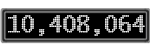 The GaugeControl contains 1 gauge with values: (10,407,672).