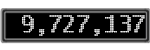 The GaugeControl contains 1 gauge with values: (9,722,312).