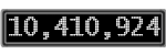 The GaugeControl contains 1 gauge with values: (10,410,477).