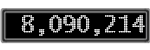 The GaugeControl contains 1 gauge with values: (8,090,166).