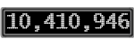 The GaugeControl contains 1 gauge with values: (10,410,477).