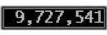 The GaugeControl contains 1 gauge with values: (9,727,088).