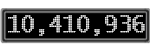 The GaugeControl contains 1 gauge with values: (10,410,543).