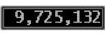 The GaugeControl contains 1 gauge with values: (9,724,887).