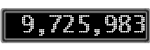 The GaugeControl contains 1 gauge with values: (9,722,075).