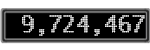 The GaugeControl contains 1 gauge with values: (9,724,450).