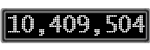 The GaugeControl contains 1 gauge with values: (10,408,982).
