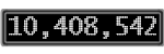 The GaugeControl contains 1 gauge with values: (10,408,296).