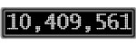 The GaugeControl contains 1 gauge with values: (10,409,487).