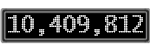 The GaugeControl contains 1 gauge with values: (10,409,487).