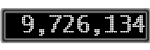 The GaugeControl contains 1 gauge with values: (9,725,525).