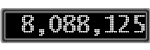 The GaugeControl contains 1 gauge with values: (8,087,834).