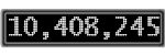 The GaugeControl contains 1 gauge with values: (10,408,072).