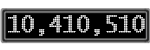 The GaugeControl contains 1 gauge with values: (10,410,313).