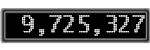 The GaugeControl contains 1 gauge with values: (9,725,169).