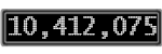 The GaugeControl contains 1 gauge with values: (10,408,125).