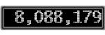 The GaugeControl contains 1 gauge with values: (8,087,696).