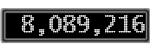 The GaugeControl contains 1 gauge with values: (8,089,170).
