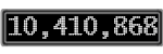 The GaugeControl contains 1 gauge with values: (10,410,477).
