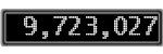 The GaugeControl contains 1 gauge with values: (9,722,305).
