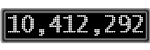 The GaugeControl contains 1 gauge with values: (10,411,937).