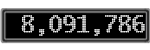 The GaugeControl contains 1 gauge with values: (8,091,581).