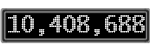 The GaugeControl contains 1 gauge with values: (10,408,260).