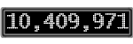 The GaugeControl contains 1 gauge with values: (10,409,785).